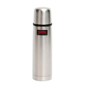Thermos silvere isoleerfles 0.5liter