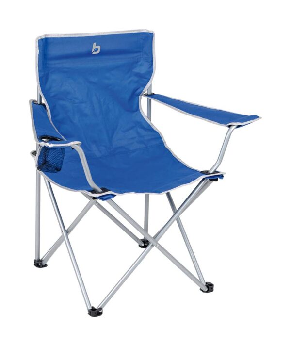 Blauwe opvouwbare stoel van het merk bo-camp