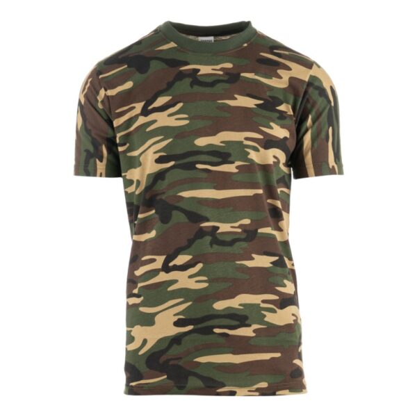 Woodland camouflage t-shirt van het merk fostee