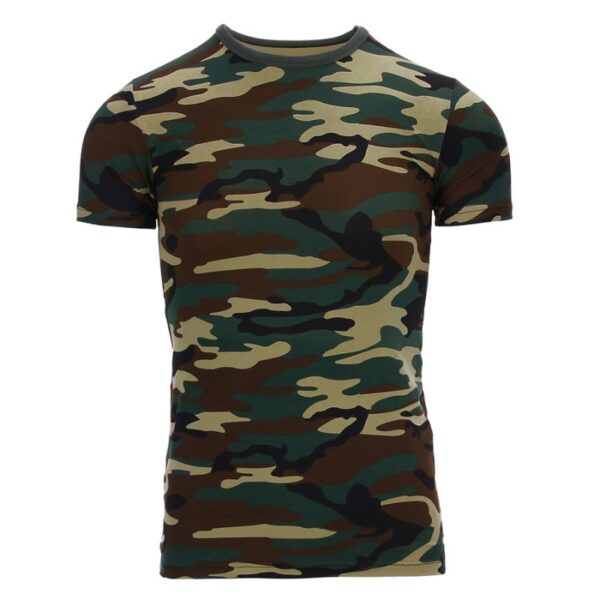 Woodland camouflage kinder t-shirt