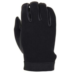 Zwarte neopreen handschoen
