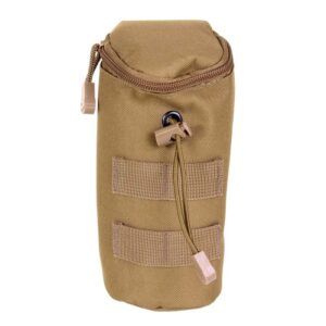 Khaki molle pouch voor airsoft bb fles