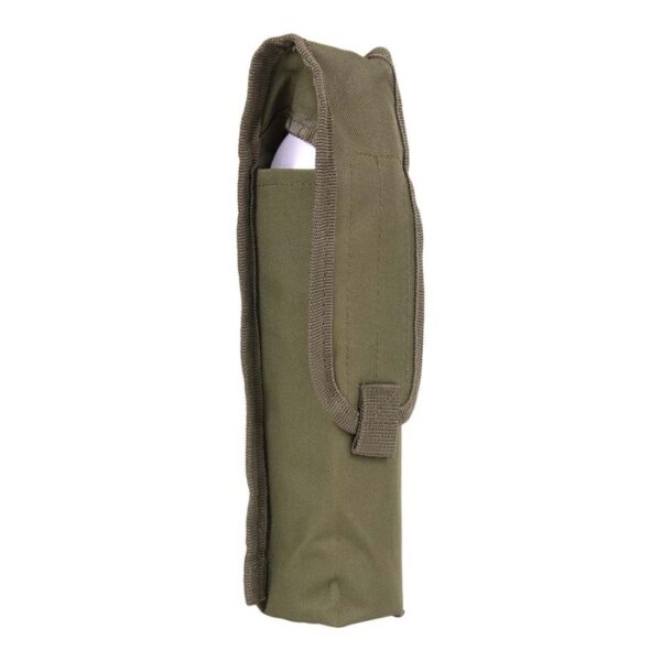 Groene molle pouch voor airsoft gas fles