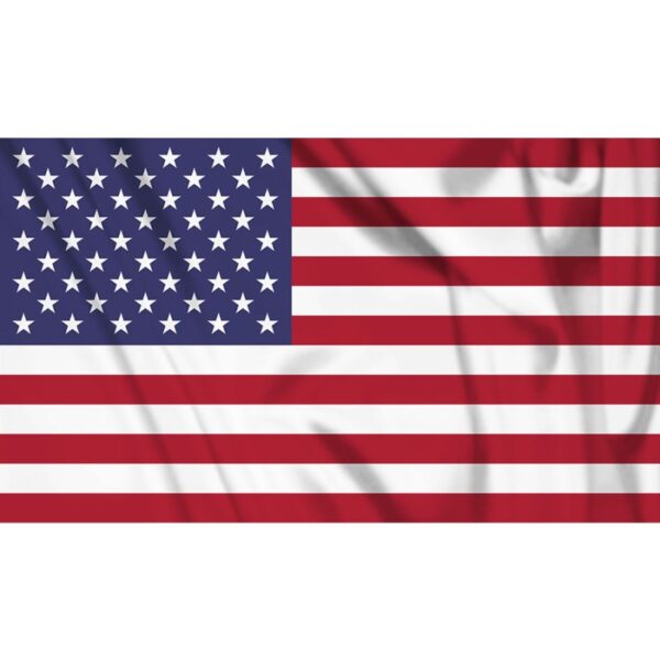 Vlag van Amerika met de afmeting 100x150 centimeter van het merk fosco industries