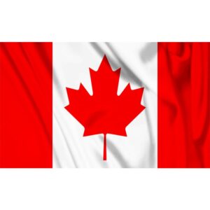 vlag van Canada met de afmeting 100x150 centimeter van het merk fosco industries
