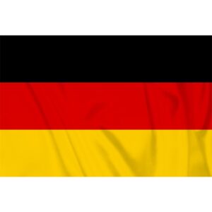 vlag van Duitsland met de afmeting 100x150 centimeter van het merk fosco industries