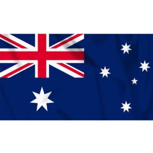 vlag van Australie met de afmeting 100x150 centimeter van het merk fosco industries