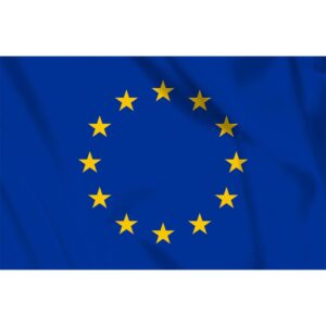 vlag van de Europese Unie met de afmeting 100x150 centimeter van het merk fosco industries