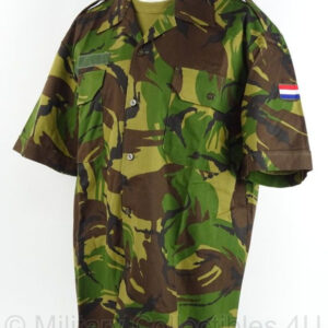 Woodland camouflage blouse met korte mouw van de koninklijke landmacht