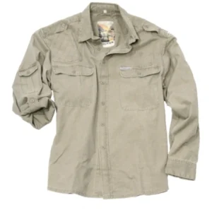 Safari overhemd scout met lange mouw