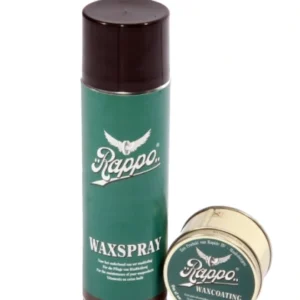 Waxspray voor onderhoud van waxproducten om deze weer waterdicht te maken. inhoud 300milliliter van het merk rappo