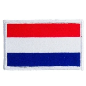 Nederlandse vlag patch klein