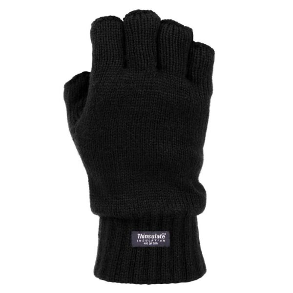 Thinsulate vinger loze handschoenen in de kleur zwart